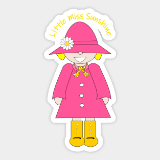 Little Miss Sunshine Sticker